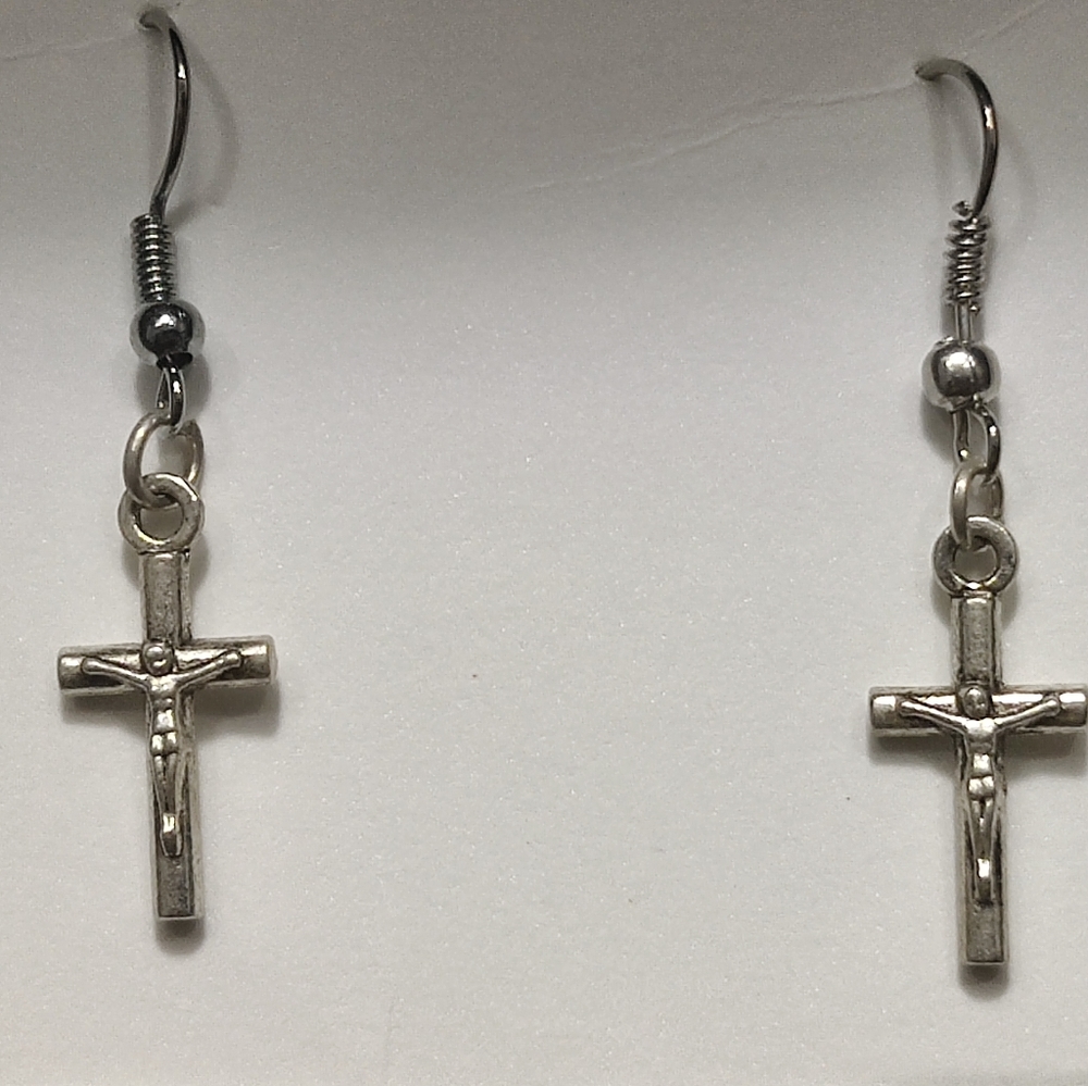 Jesus earrings